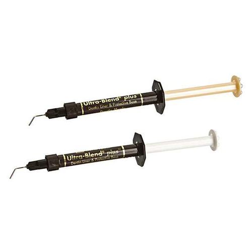 Material dental de hidróxido de calcio - Ultra-Blend® plus - Ultradent Products - para enganches ortodónticos / radiopaco