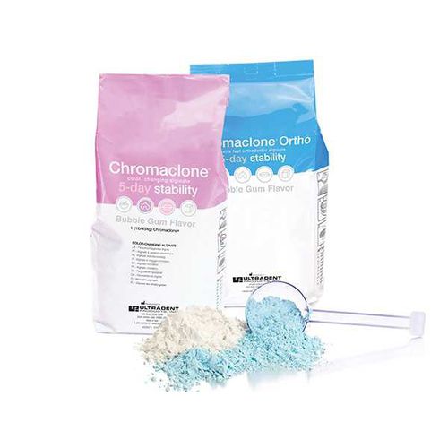 Material dental de alginato - Chromaclone™ - Ultradent Products - para moldes para impresiones dentales / en polvo