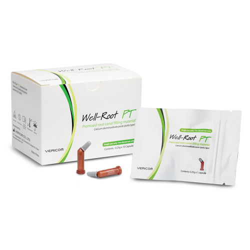 Material dental de biocerámica - Well-Root PT - VERICOM Co., Ltd.   - para la obturación de canales / radiopaco / biocompatible