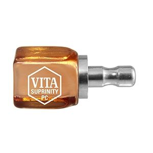 Material dental de cerámica de vidrio - SUPRINITY® PC - VITA Zahnfabrik H. Rauter GmbH & Co.KG   - para restauración dental / CAD CAM