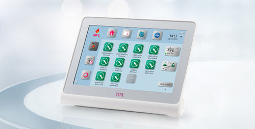 Unidad de control de temperatura - vPad PRO - VITA Zahnfabrik H. Rauter GmbH & Co.KG   - de presión de vacío / de humedad / para unidad dental