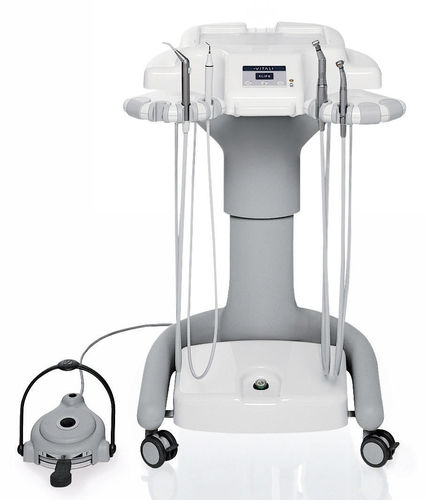 Portainstrumentos para unidad dental con ruedas - CLIP 6 - VITALI S.R.L.  