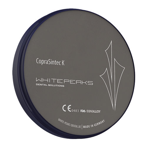 Material dental CoCr - CopraSintec K - Whitepeaks Dental Solutions GmbH - para restauración dental / de fresado