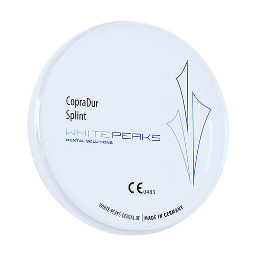 Material dental de poliamida - CopraDur 98 - Whitepeaks Dental Solutions GmbH - para restauración dental / ortodóntico / transparente
