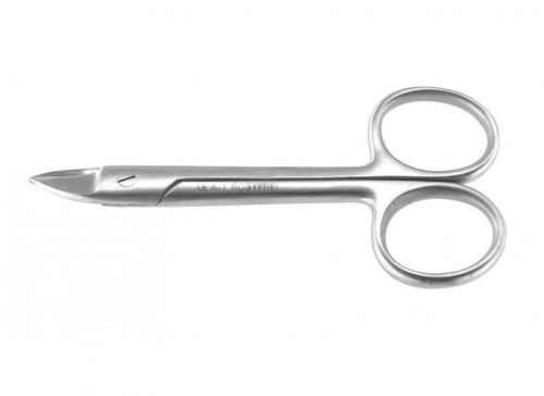 Tijera para odontología - 367 - Wittex - de Beebe / para humanos / curvada