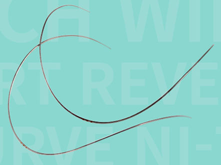 Hilo ortodóntico NiTi - SMART REVERSE CURVE - WORLD BIO TECH  