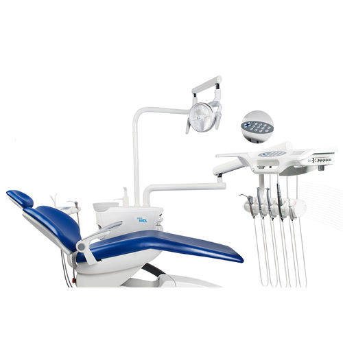 Unidad de tratamiento dental con sillón electromecánico - S2313 - Sinol Dental Limited - con portainstrumentos / con luz LED