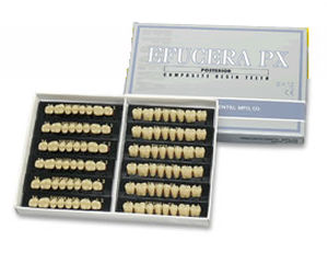 Prótesis dental de resina - EFUCERA PX - YAMAHACHI DENTAL MFG., CO.   - para dientes posteriores