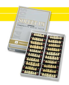 Prótesis dental de resina - SOLUUT PX ANTERIOR - YAMAHACHI DENTAL MFG., CO.   - de los dientes anteriores