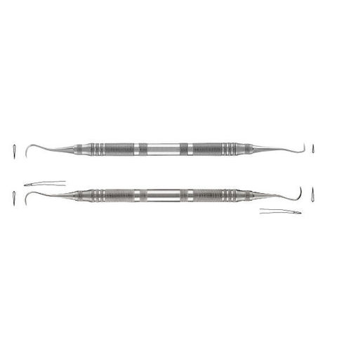 Escarificador dental doble - 09627 - YDM - apto para autoclave
