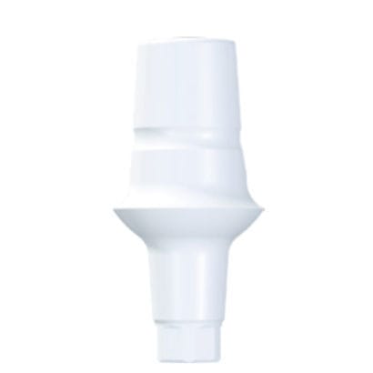 Pilar para implante de cerámica - BL-A0015 - Z-Systems AG   - hexágono interno / recto / cementado