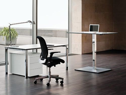 Escritorio rectangular - ZEISING GNATHOLOGIE GmbH   - estación de trabajo