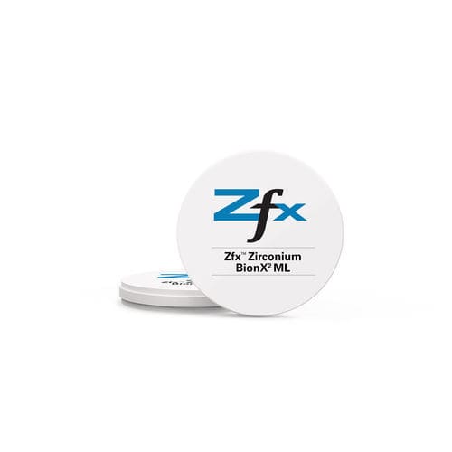 Material dental de circonio - BionX ML - Zfx GmbH - para puente dental / para corona / para inlays dentales