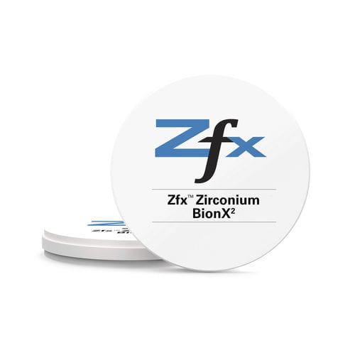 Material dental de circonio - BionX² - Zfx GmbH - para puente dental / para corona / para inlays dentales