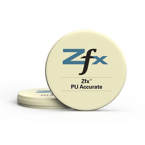 Material dental cera - PU Accurate - Zfx GmbH - para puente dental / para corona / sólido