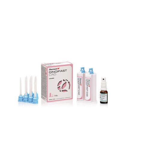 Material dental de silicona - Gingifast CAD - Zhermack - CAD CAM / gingival