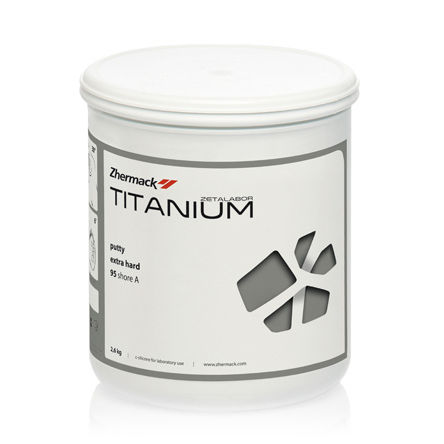 Material dental de silicona - Titanium - Zhermack - para laboratorio dental / de modelización