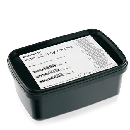 Material dental de resina - Elite LC Tray Round - Zhermack - para moldes para impresiones dentales / para laboratorio dental / de modelización