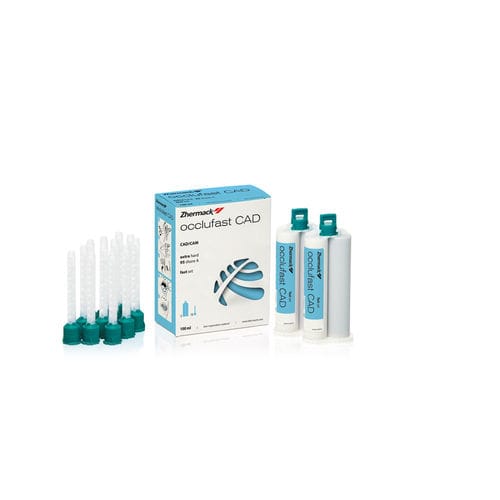 Material dental de silicona - Occlufast CAD - Zhermack - para moldes para impresiones dentales / de fresado