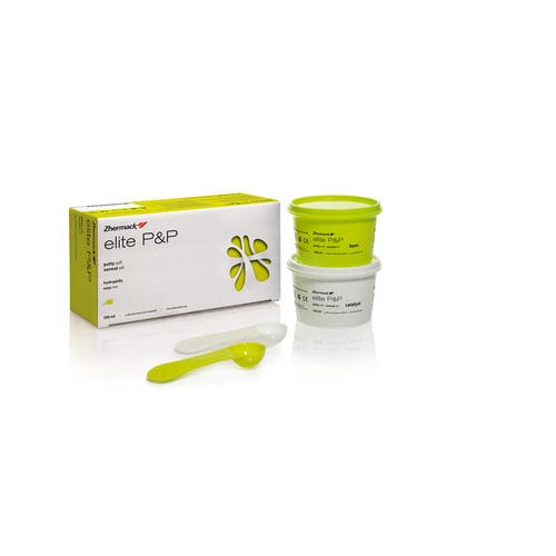 Material dental de silicona - Elite P&P Putty Soft - Zhermack - para moldes para impresiones dentales / biocompatible