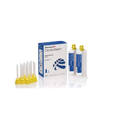 Material dental de silicona - Occlufast+ - Zhermack - para moldes para impresiones dentales