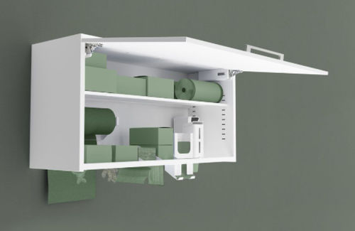 Armario de hospital - FXD100  - Zilfor - modular / con estante / con puerta