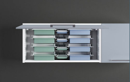 Armario de hospital - FXZ100  - Zilfor - con puerta / con estante / modular