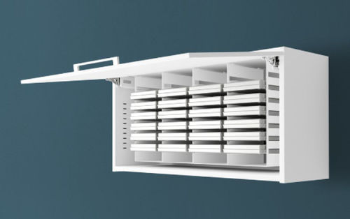Armario de hospital - FXN100 FLEX - Zilfor - modular / con estante / de pared