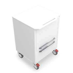 Carro quirúrgico - ALRTEM2H - Zilfor - de uso general / con cajón / con puerta