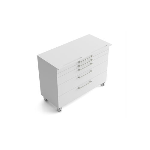 Carro médico - EDR5AH2 - Zilfor - de hospital / de uso general / de almacenamiento