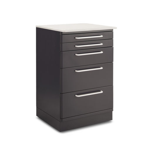 Mesa de cabecera con ruedas - RT5 - Zilfor - con cajones