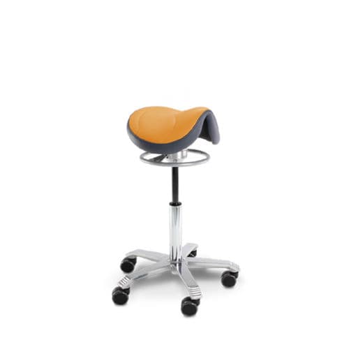Taburete para odontología - SAZB - Zilfor - de altura variable / giratorio / con ruedas