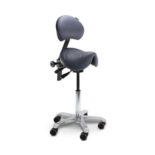 Taburete para odontología - SAZL - Zilfor - de altura variable / giratorio / con respaldo
