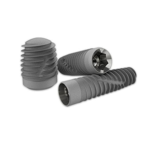 Implante dental cilíndrico - TSX®  - Zimmer Dental - de titanio / hexágono interno / recto