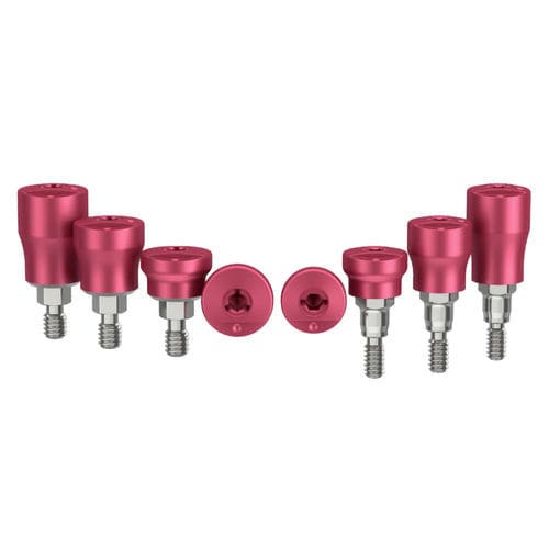 Pilar de cicatrización cilíndrico - Encode® - Zimmer Dental - de titanio / interno / recto
