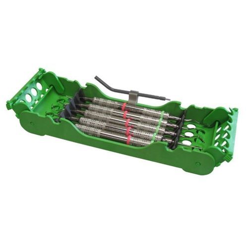 Cassette de esterilización para instrumental dental - 50Z925A - ZIRC - perforado / de plástico