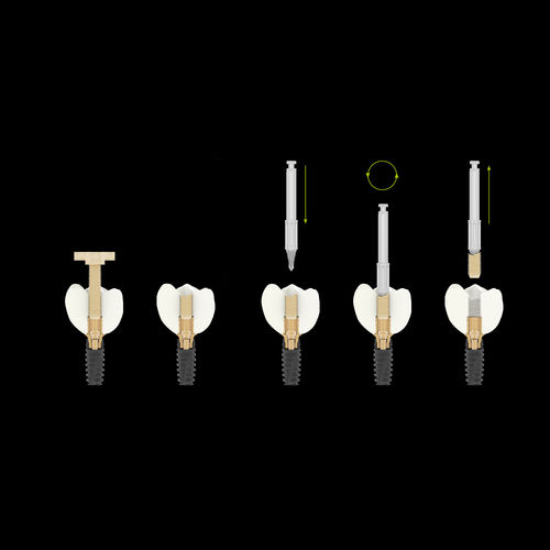 Instrumento de retracción para tornillos de sellado - EXAA8011 - Zirkonzahn