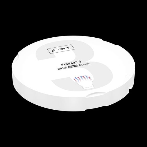 Material dental de circona - Prettau® 3 Dispersive® - Zirkonzahn - para restauración dental / altamente translúcido