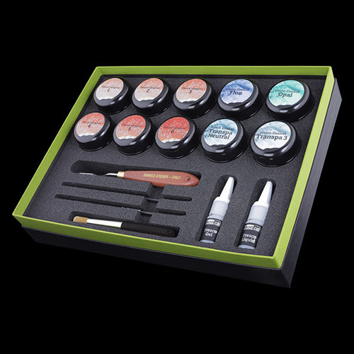 Material dental de cerámica - Set Fresco Essential - Zirkonzahn - para carillas dentales / gingival / de gel