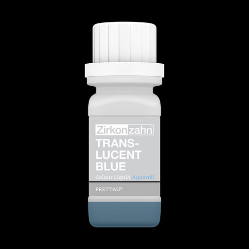 Material para coronas dentales - Colour Liquid Prettau® Aquarell Translucent Blue - Zirkonzahn - líquido / translúcido