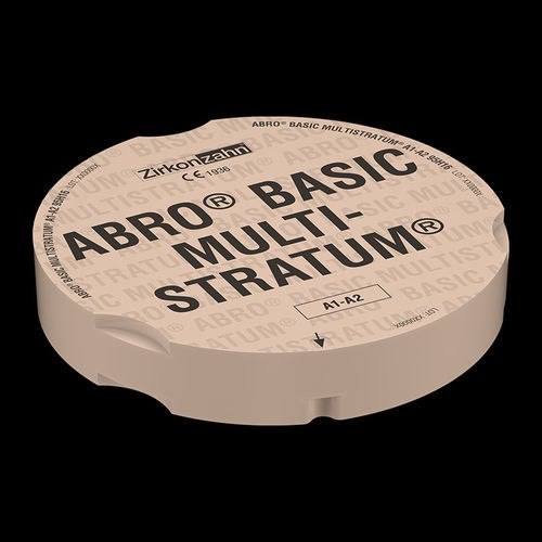 Material dental de PMMA - Abro® Basic Multistratum® - Zirkonzahn - de resina / para corona / CAD CAM