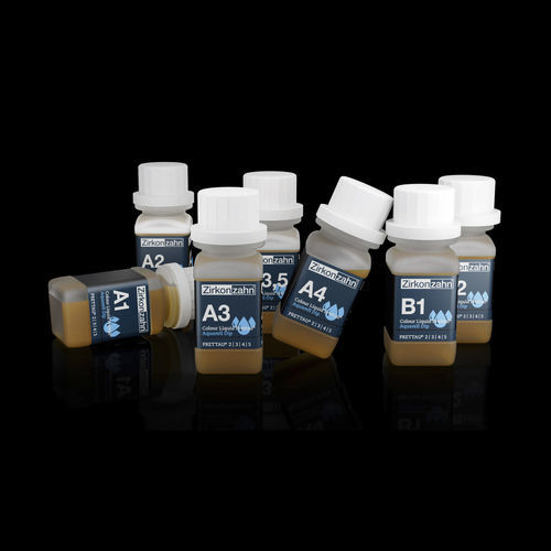 Material dental de circona - Prettau Aquarell Dip - Zirkonzahn - para laboratorio dental / para manchas en los dientes / líquido