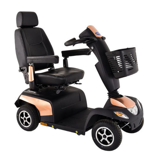 Scooter para movilidad reducida eléctrico - ORION METRO - Invacare - con 4 ruedas / con cesto