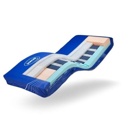 Colchón para cama médica - InvaSoft Hybrid - Invacare - de espuma / multicapas