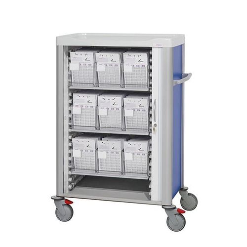 Carro de hospital - F-CMB-1 - Behmpat Producciones S.L - para medicamentos / multifunción / de acero inoxidable