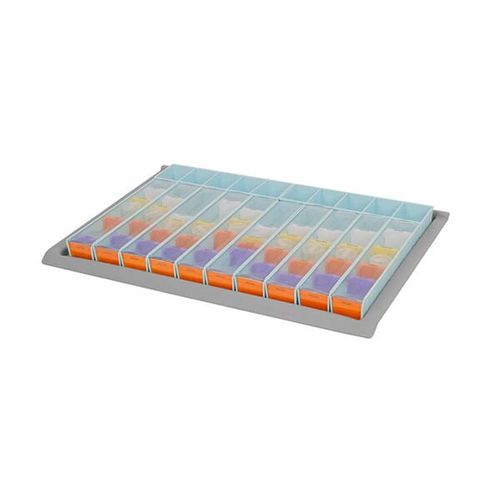 Bandeja de medicación para cuidados - F-BLP-6200 - Behmpat Producciones S.L - de carro / para la semana
