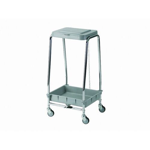 Carro para bolsas para ropa sucia - F-LP-360-4-CR - Behmpat Producciones S.L - médico / de transporte / 1 bolsa