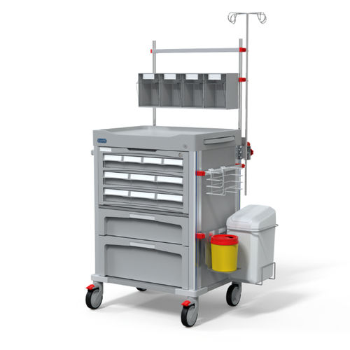 Carro médico - F-DNOVMED-C3-12 - Behmpat Producciones S.L - para medicamentos / para transporte / de almacenamiento