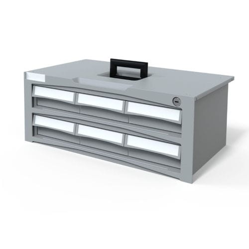 Armario para medicamentos - F-LPCAST-2-L - Behmpat Producciones S.L - de transferencia / de hospital / modular