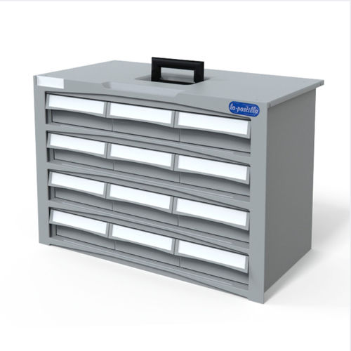 Armario de transferencia - F-LPCAST-4-L  - Behmpat Producciones S.L - modular / con estante / gris